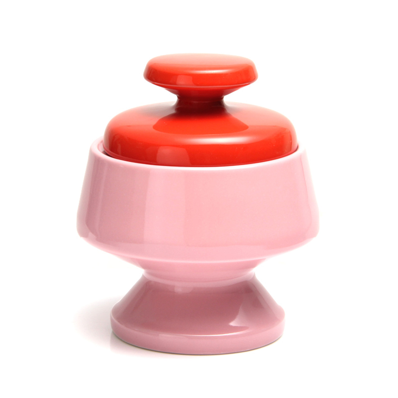 SAGAFORM Pink and Red Pop Bowl with Lid 