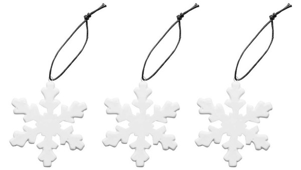 Winter decoration snowflake 3-pack