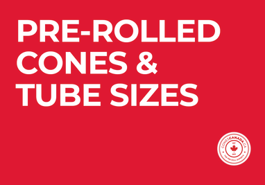 Pre-Rolled Cone & Tube Sizes