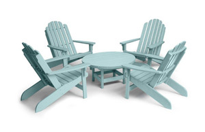 Breezesta Shoreline Conversation 5 Piece Set In Seaglass Breezesta Shoreline Conversation 5 Piece Set In Seaglass