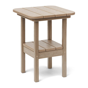Breezesta 21" Square Counter Side Table & Shelf Breezesta 21" Square Counter Side Table & Shelf