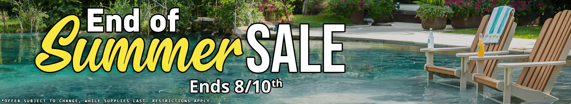 End of Summer Sale