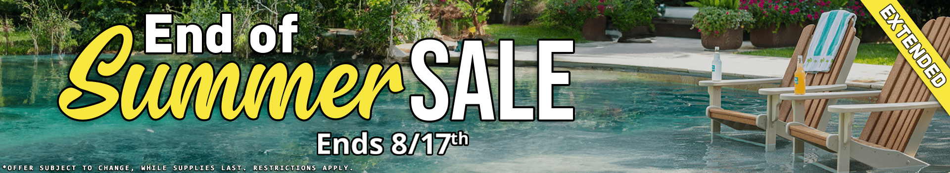 End of Summer Sale