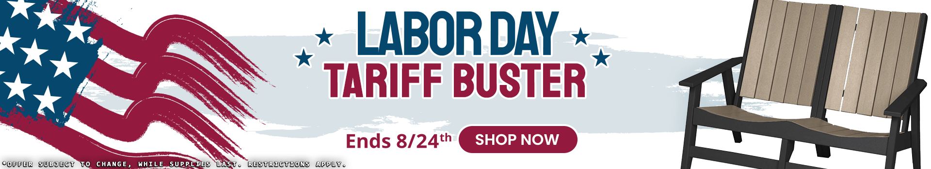 Labor Day Tariff Buster Sale