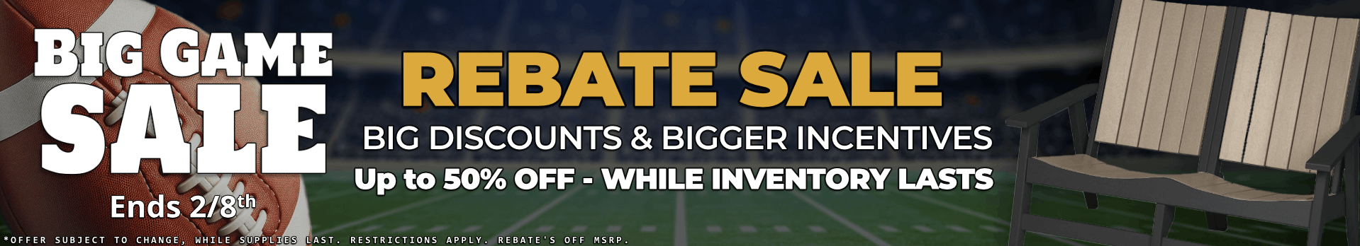 Big Game Sale