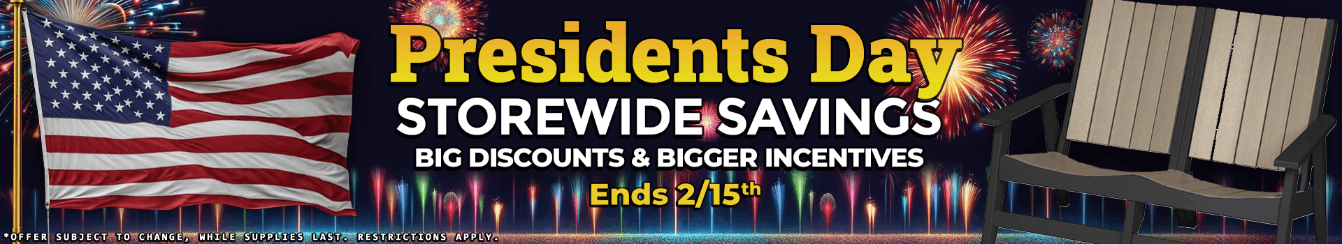 President's Day Sale