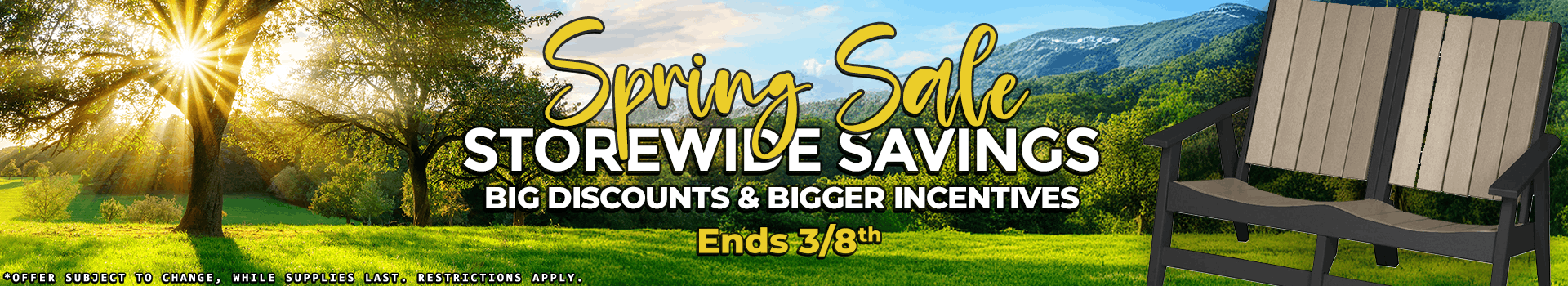 Spring Sale