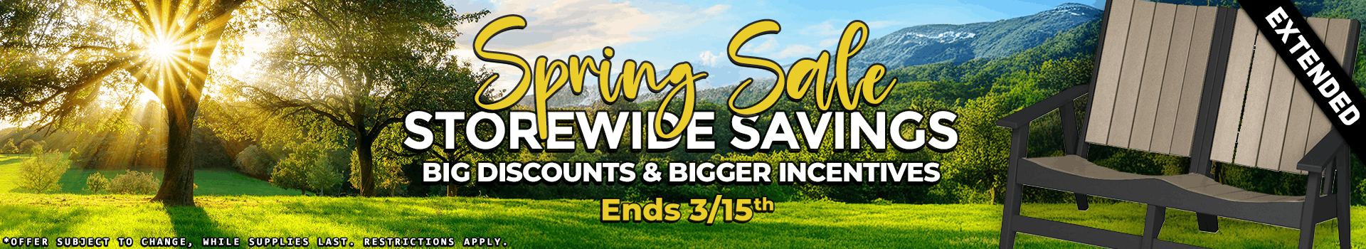 Spring Sale