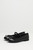 Quilted Patent Ballet Flats with Elastic Strap