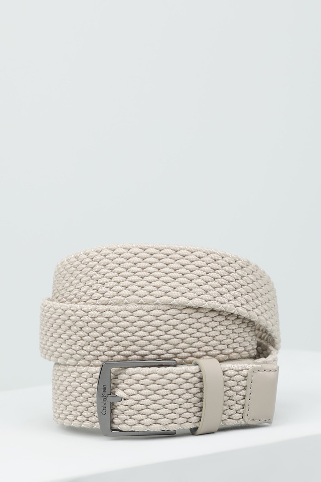 Main image for the product Elastic Weave Belt - Stone Canvas - 1