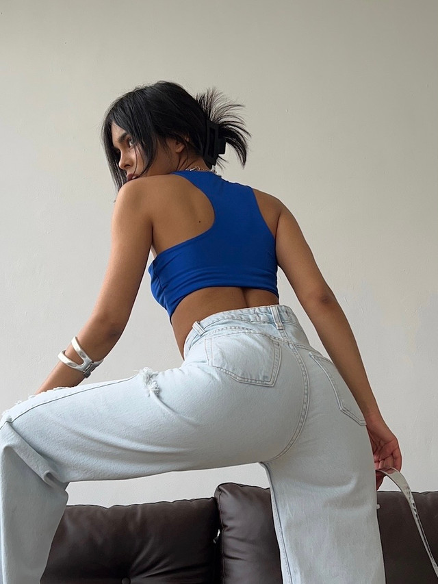 Main image for the product Asymmetric Altitude Sports Bra - 3