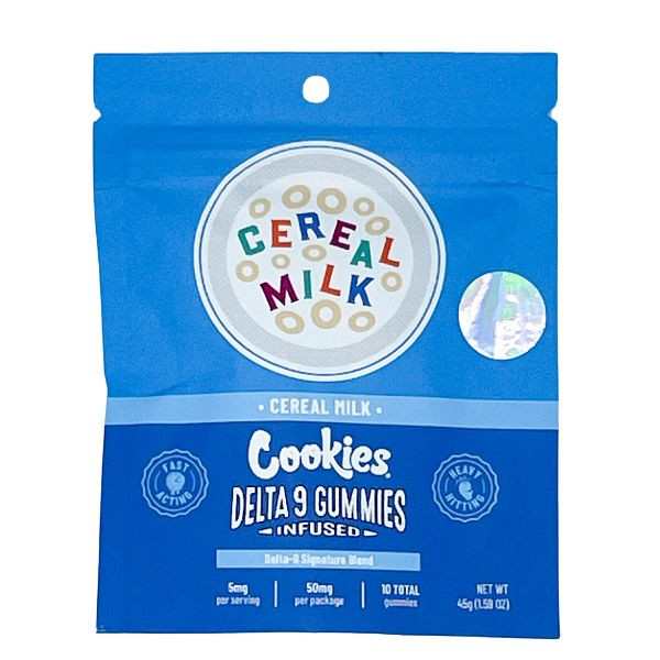 Cookies THC infused Gummies 10pack Cereal Milk