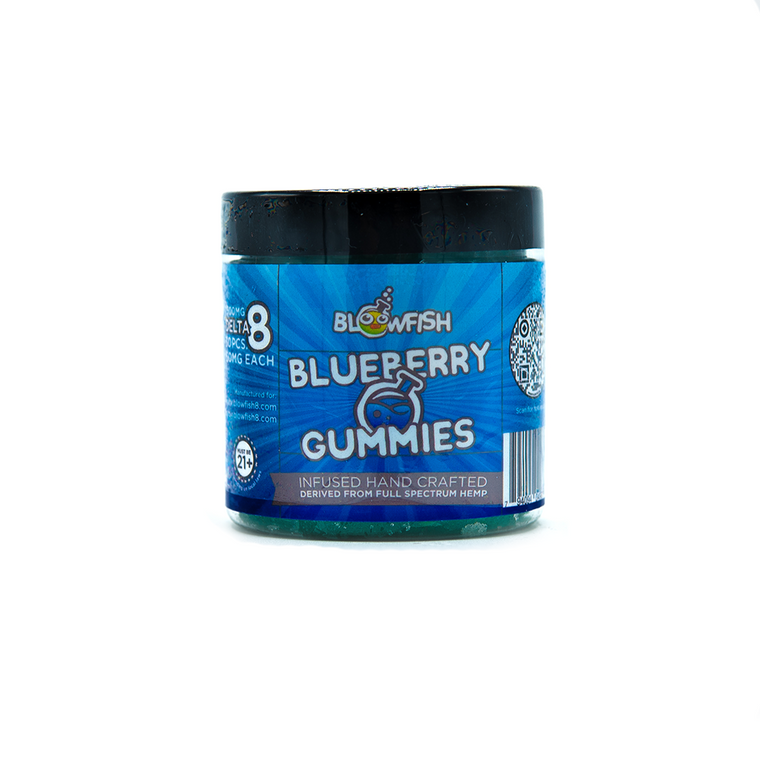 Blueberry Delta 8 Gummies
