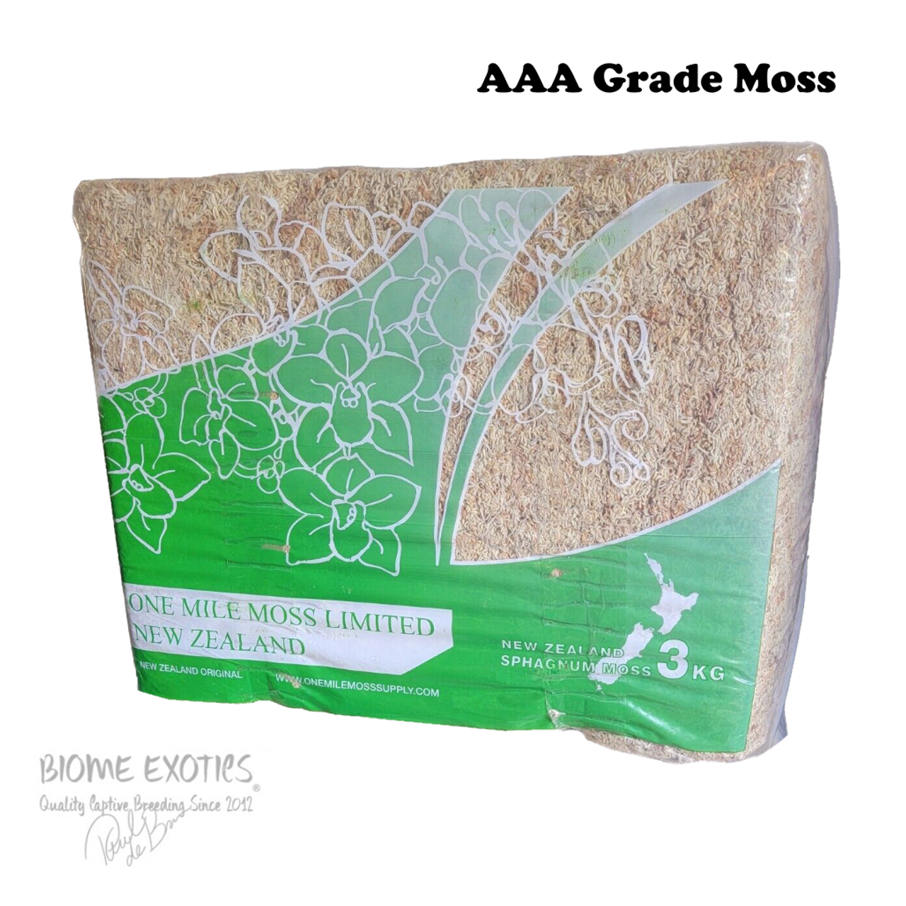 New Zealand Sphagnum Moss - Premium AAA+ 150grams – QuarterAcreOrchids
