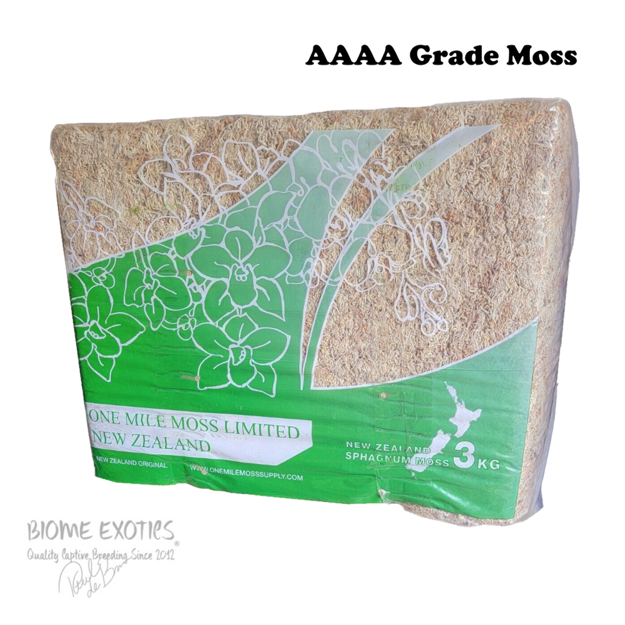 Chilean Premium Grade Orchid Moss 5 Kilo