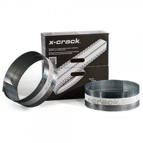 10 ft. X-Crack PVC/ Steel Hinged Drywall Backing - 10 Pack