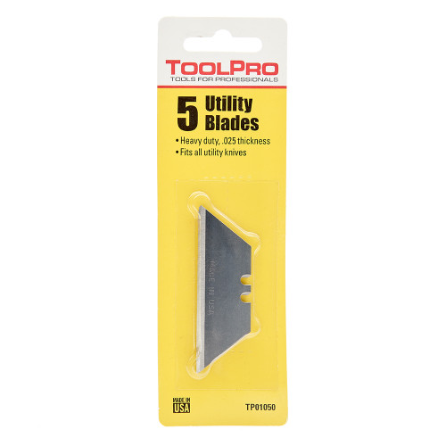 Heavy-Duty Utility Blades - 5 Pack
