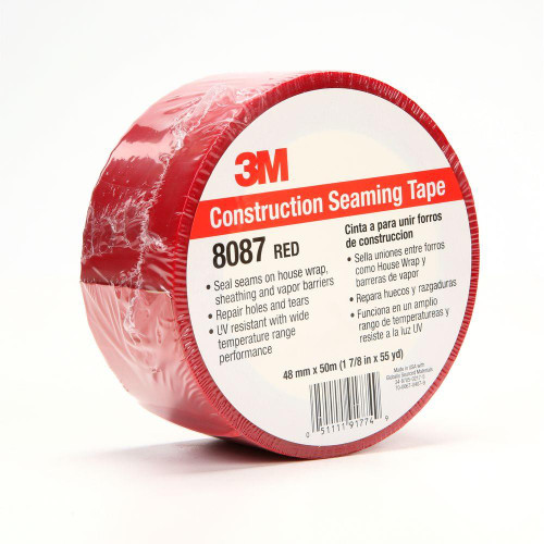 1-7/8 in. x 165 ft. Red Construction Seaming Tape - Case of 24