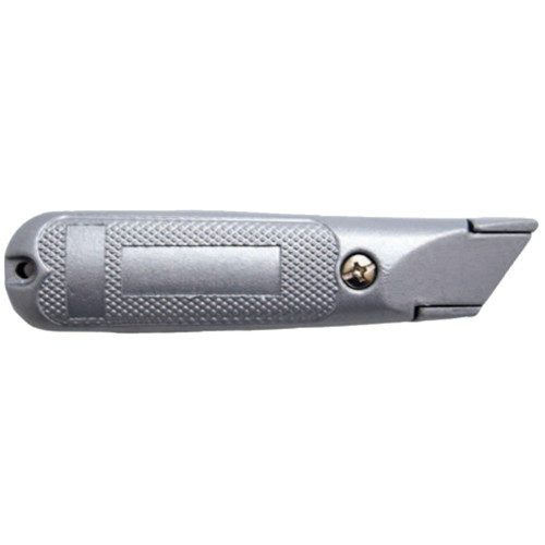 Fixed Blade Diecast Utility Knife with 3 Blades