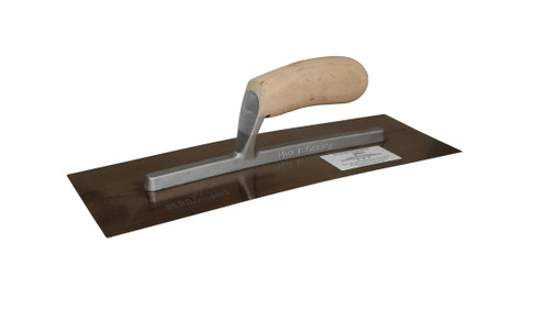 Golden Stainless Steel Drywall trowel, 16 x 4.75", wood handle *D*E06-A4