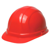 Omega II Red Cap Hard Hat with Quick-Slide Fit