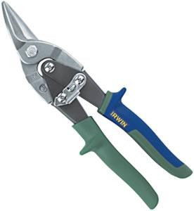 10 in. Aviation Snips- Cuts Right and Straight