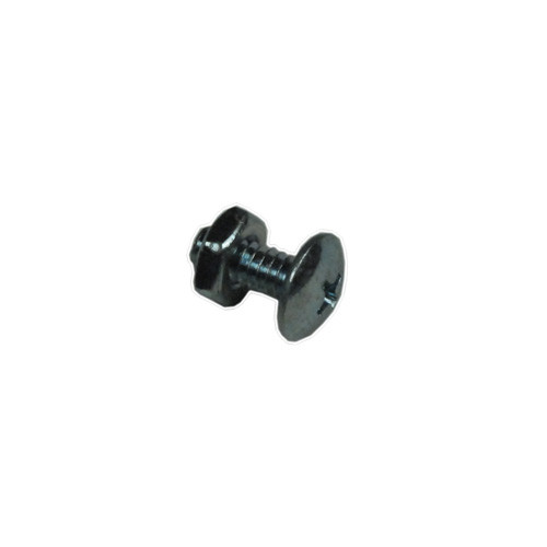 #10 - 24 x 1/2" truss head mach screw with nut