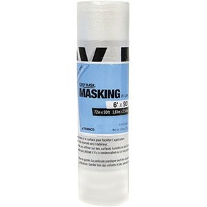 72 in. x 90 ft. Easy Mask Hand Masking Film - Case of 12