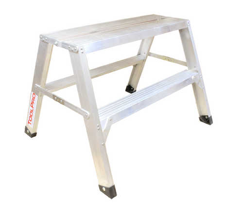2 ft. Aluminum Flat-Top Sawhorse Ladder