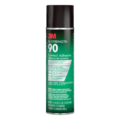 17.6 oz. Hi-Strength 90 Aerosol Spray Adhesive LOW VOC - Case of 12
