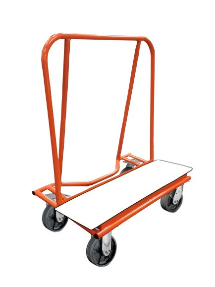 Commercial Drywall Cart with plastic plate, frame only