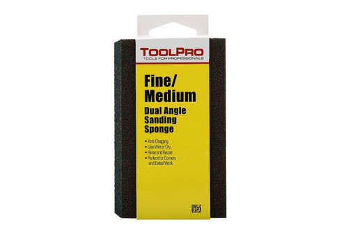 Fine/ Medium Dual Angle Sanding Sponge - Box of 24