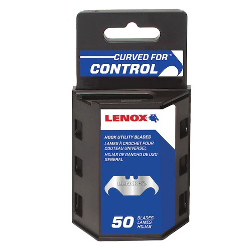 LENOX Carbon Steel Hook Blades - 50 Pack