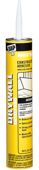 Beats the Nail Drywall Construction Adhesive 28 oz.*D* replacement item is: 2751
