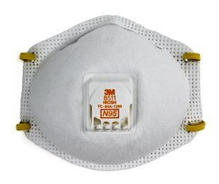 Drywall Sanding Respirator with Cool Flow Valve (10-Pack) - Case of 4