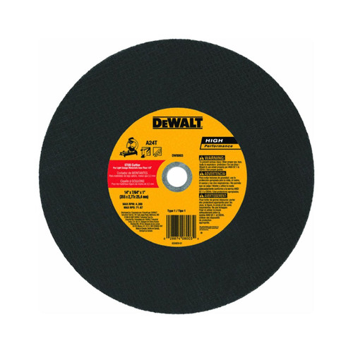 14 in. Abrasive Blade for Chop Saws, Light Metal - Box of 10