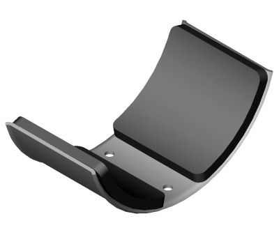 Leg band with pads