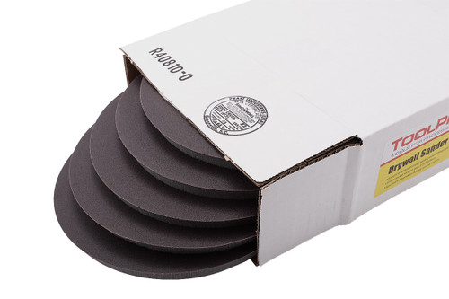Drywall Sander Pads 180 Fine Grit - 9 in. Discs - 5 Pack