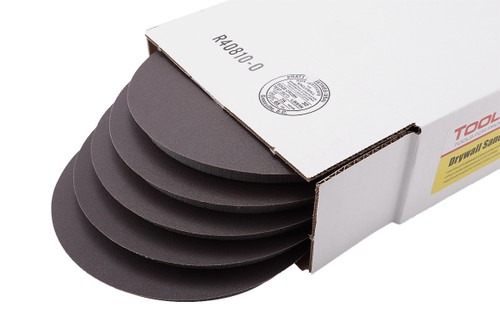 Drywall Sander Pads 220 Very Fine Grit - 9 in. Discs - 5 Pack