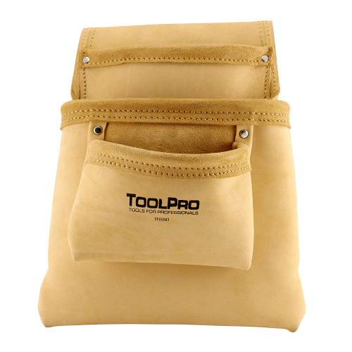 3 Pocket Nail Pouch Suede