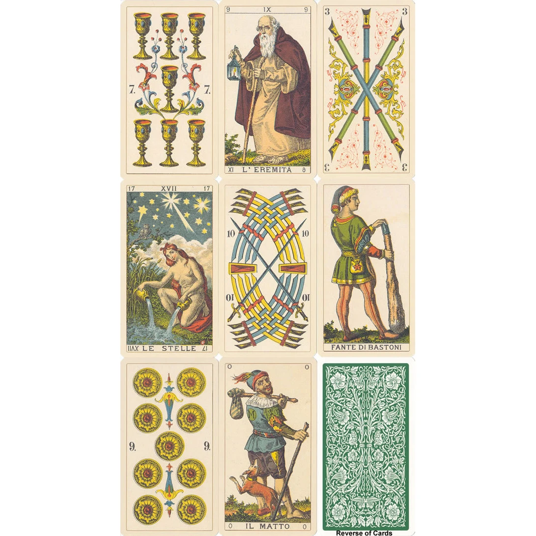 Italian Renaissance Cards Ancient Italian Tarot Cards | Lo Scarabeo | Holisticshop.co.uk