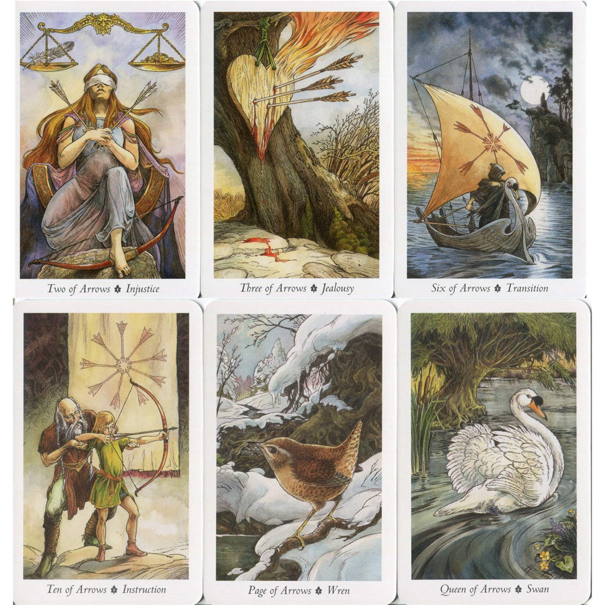 The Wildwood Tarot Set by Mark Ryan & John Matthews