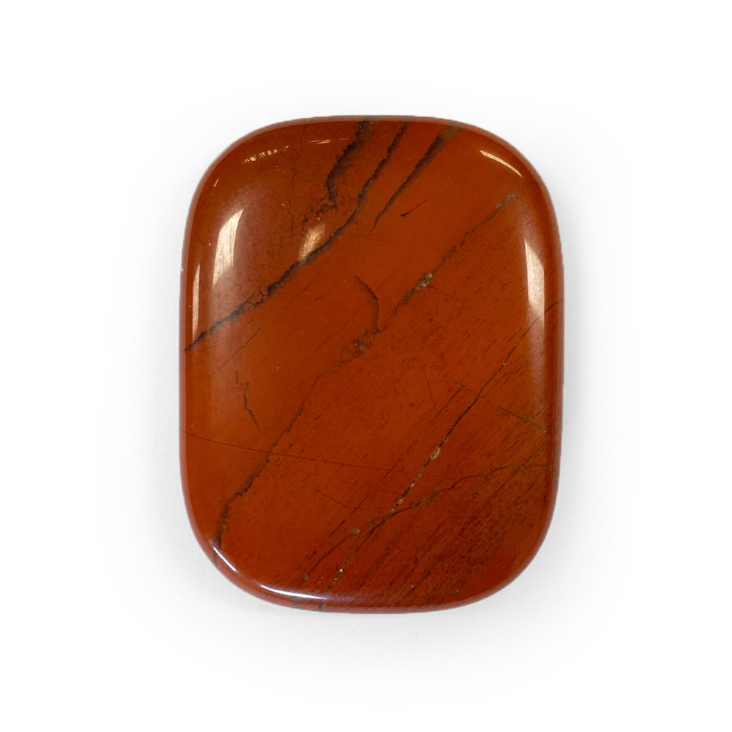 Red Jasper Crystal Palm Stone