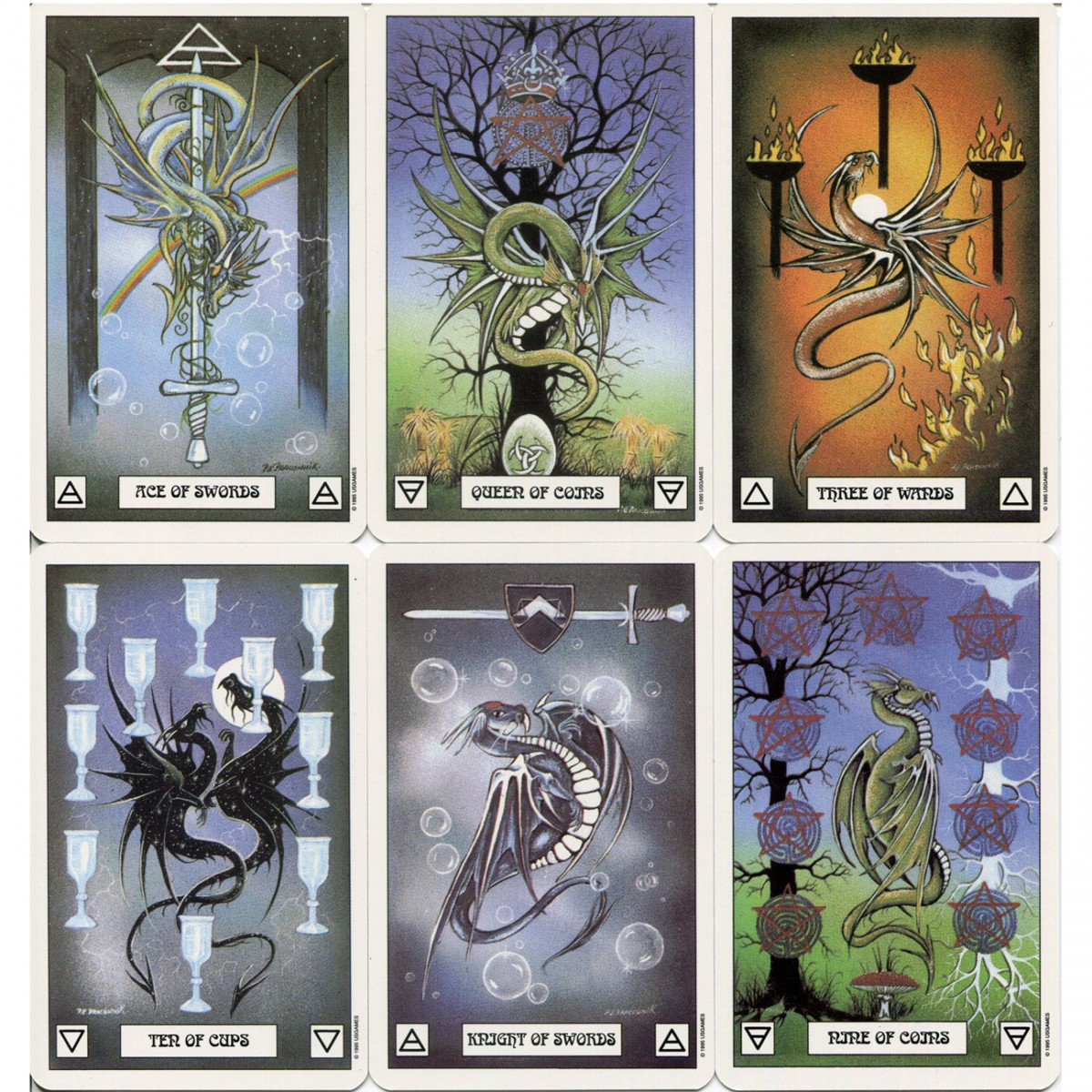 Dragon Tarot Deck by Peter Pracownik | Holisticshop.co.uk