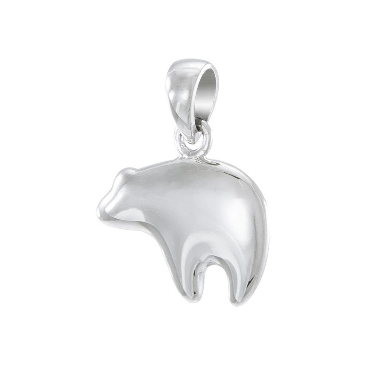 Zuni Bear Pendant (Sterling Silver)