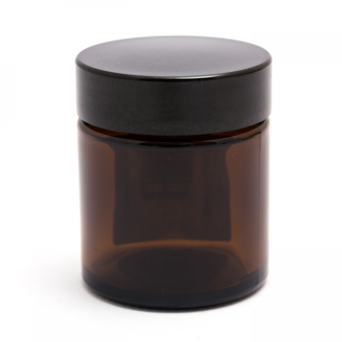Amber Glass Jar with Lid Aromatherapy Supplies