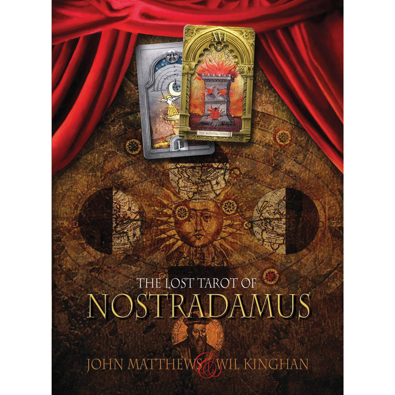 英語版 THE LOST TAROT OF NOSTRADAMUS タロット The Lost Tarot of Nostradamus Book & Complete Deck 78 cards