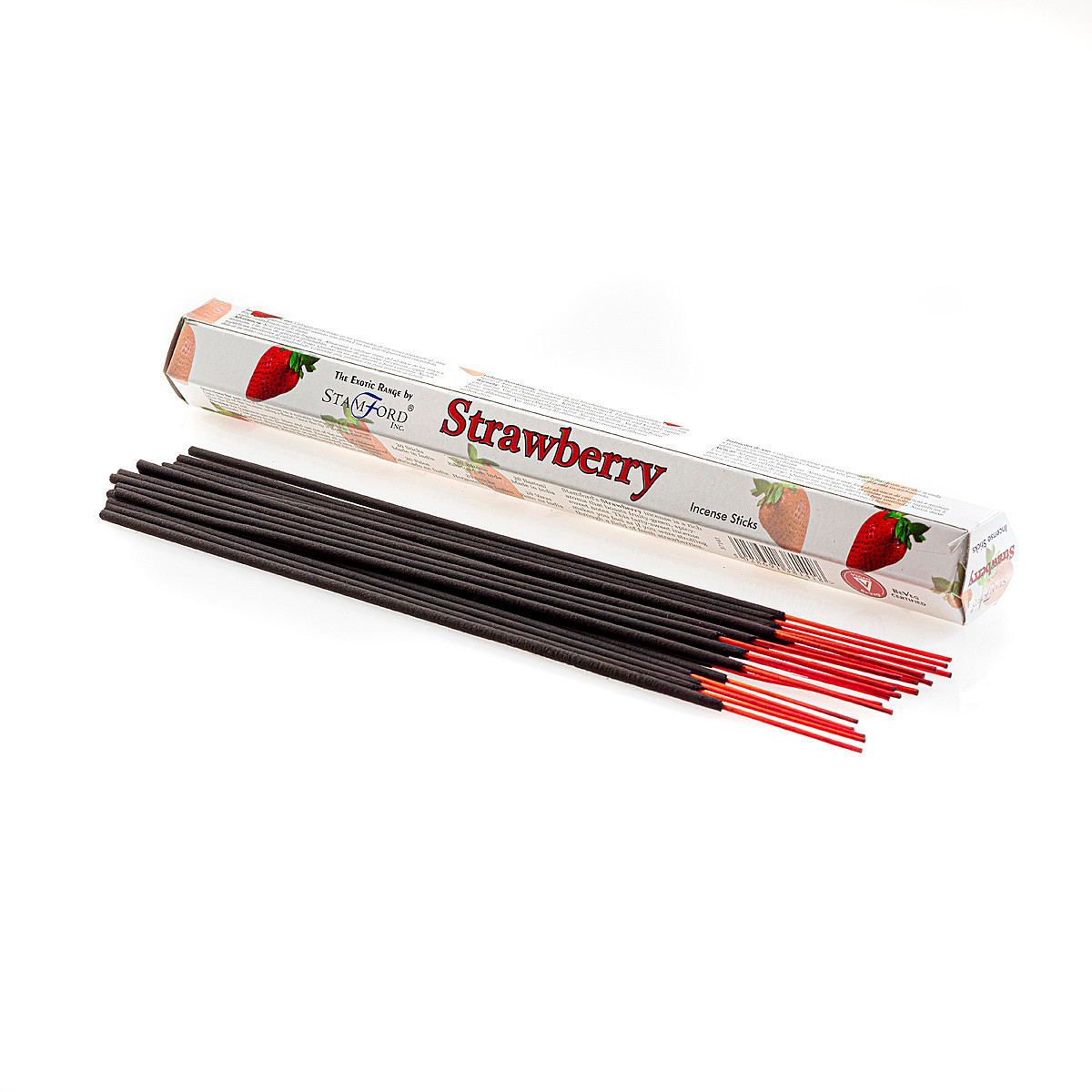 Strawberry Incense Sticks - 85-100 Sticks Per Bundle, 11 Inch Long Burn 45-60 Minutes