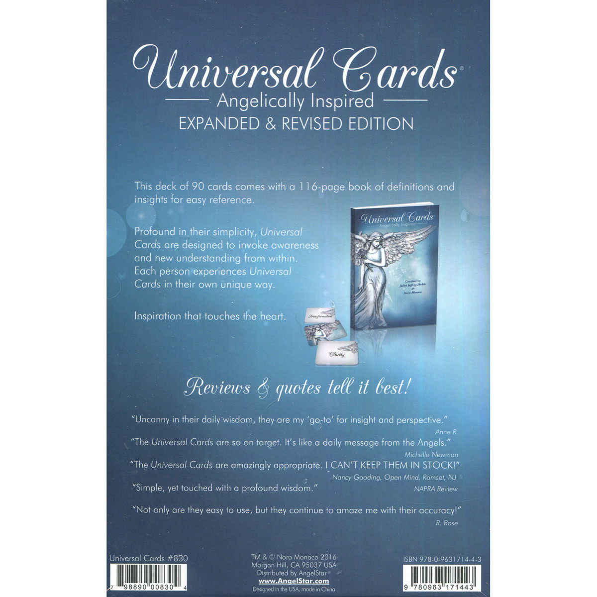 Universal Angel Cards by Juliet Jaffray Hubbs | AngelStar