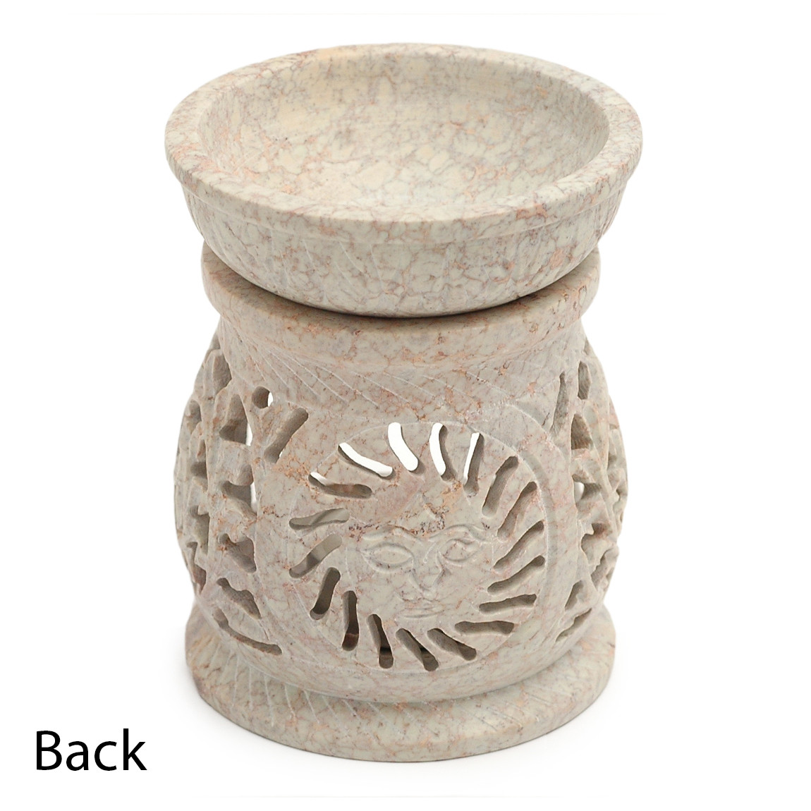 Large Sun Soapstone Essential Oil Burner Essential Oil Burners